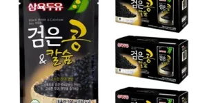 가성비최고 삼육두유 검은콩과칼슘X3박스삼육두유 흑임자(190mlX20팩 베스트상품